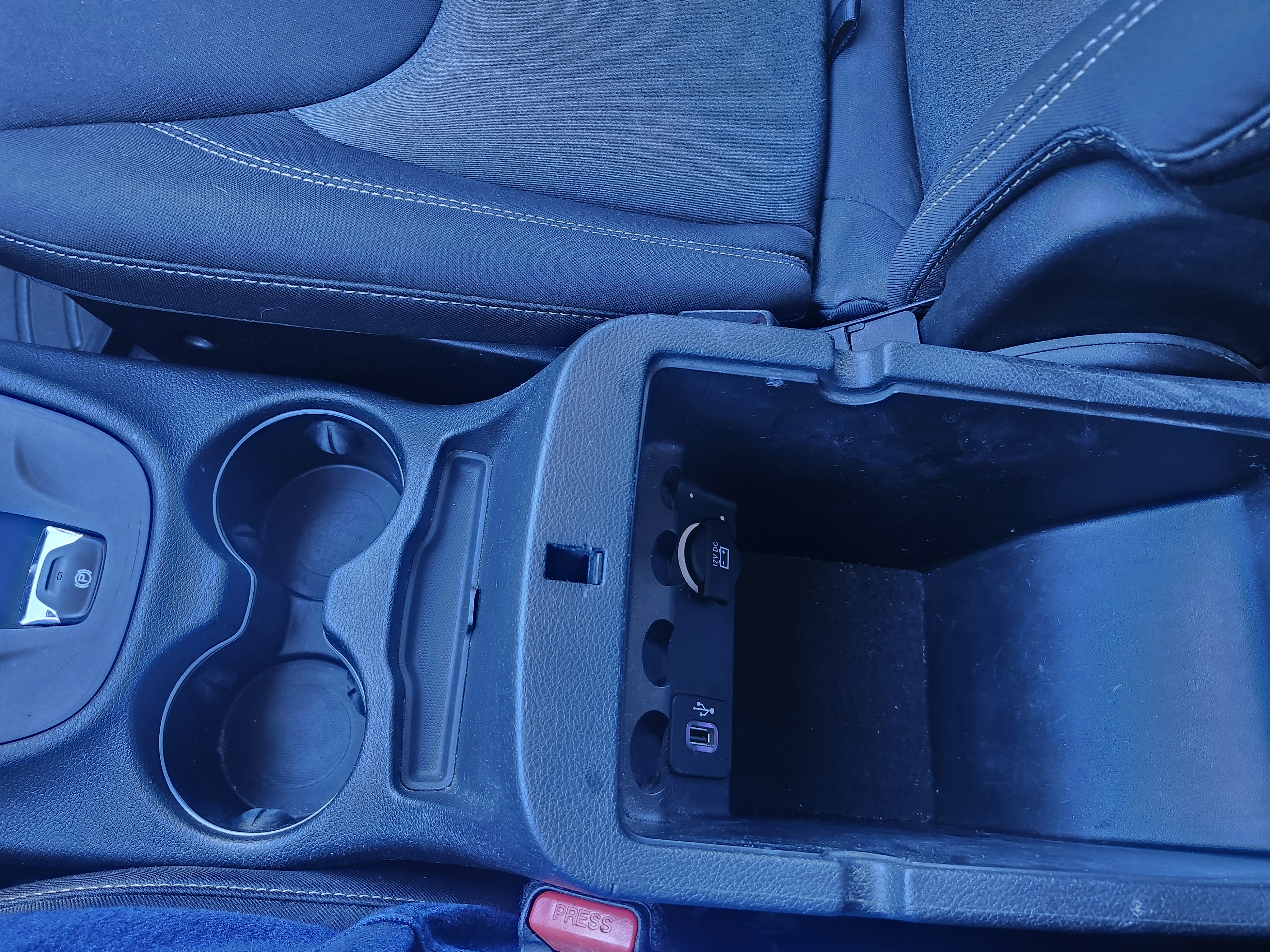 Console centrale ouverte