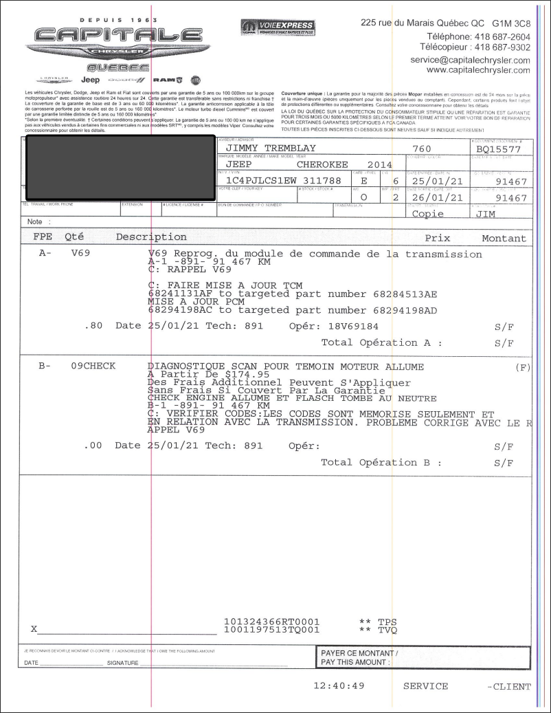 2021-01-25: Reprogrammation TCM de transmission